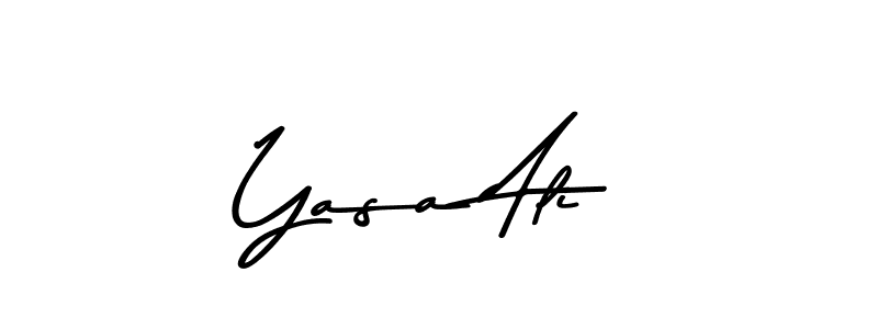 Yasa Ali stylish signature style. Best Handwritten Sign (Asem Kandis PERSONAL USE) for my name. Handwritten Signature Collection Ideas for my name Yasa Ali. Yasa Ali signature style 9 images and pictures png