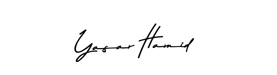 Also we have Yasar Hamid name is the best signature style. Create professional handwritten signature collection using Asem Kandis PERSONAL USE autograph style. Yasar Hamid signature style 9 images and pictures png