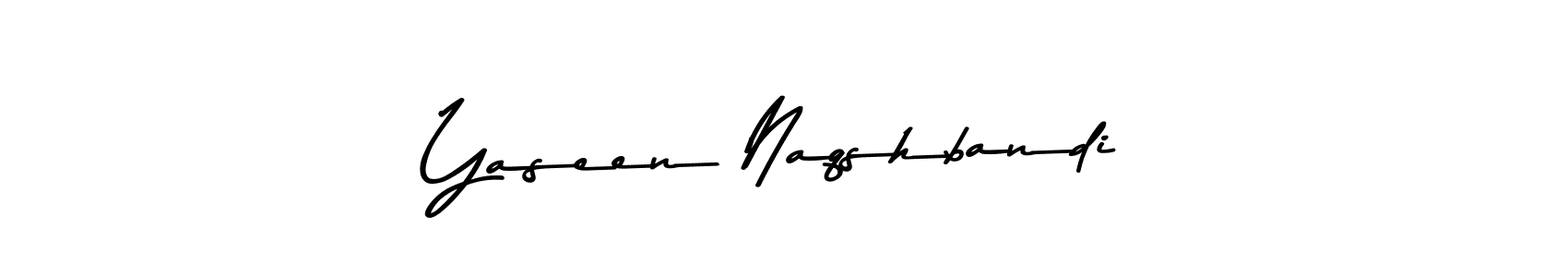 Use a signature maker to create a handwritten signature online. With this signature software, you can design (Asem Kandis PERSONAL USE) your own signature for name Yaseen Naqshbandi. Yaseen Naqshbandi signature style 9 images and pictures png