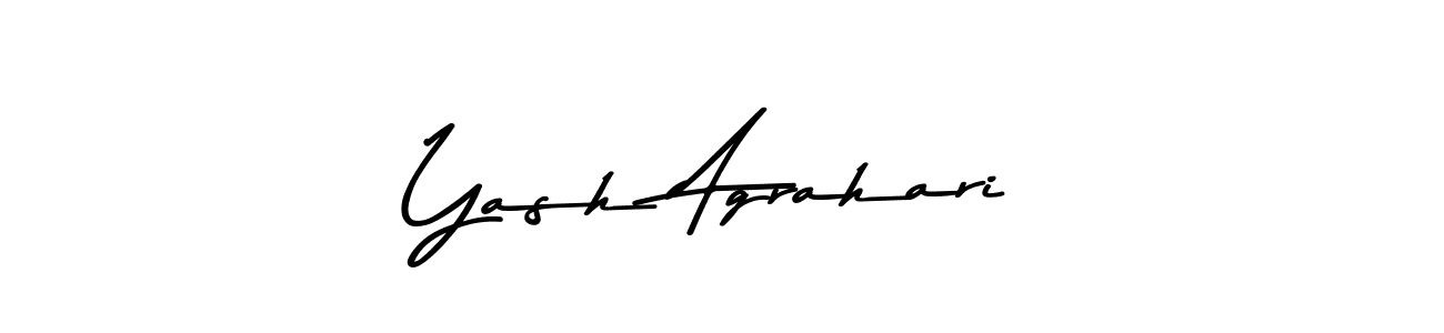 Asem Kandis PERSONAL USE is a professional signature style that is perfect for those who want to add a touch of class to their signature. It is also a great choice for those who want to make their signature more unique. Get Yash Agrahari name to fancy signature for free. Yash Agrahari signature style 9 images and pictures png