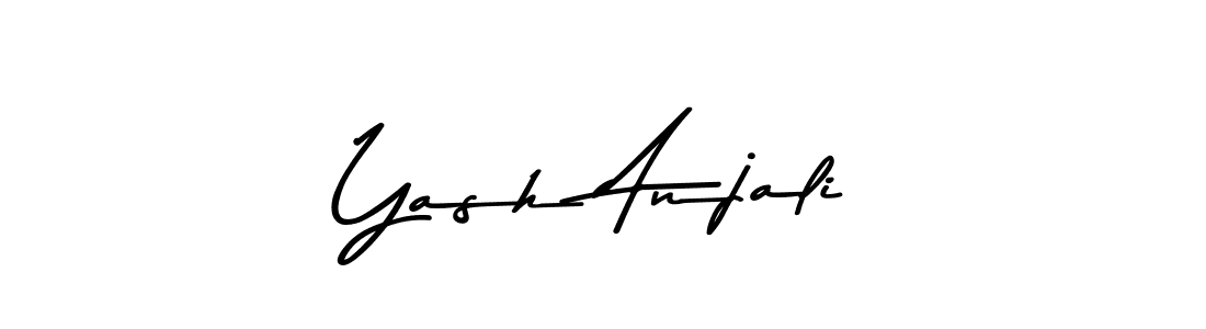 Make a short Yash Anjali signature style. Manage your documents anywhere anytime using Asem Kandis PERSONAL USE. Create and add eSignatures, submit forms, share and send files easily. Yash Anjali signature style 9 images and pictures png