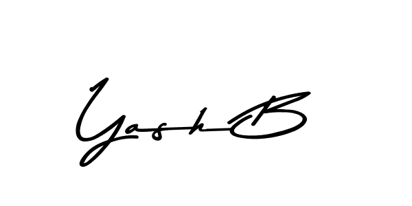 Also we have Yash B name is the best signature style. Create professional handwritten signature collection using Asem Kandis PERSONAL USE autograph style. Yash B signature style 9 images and pictures png