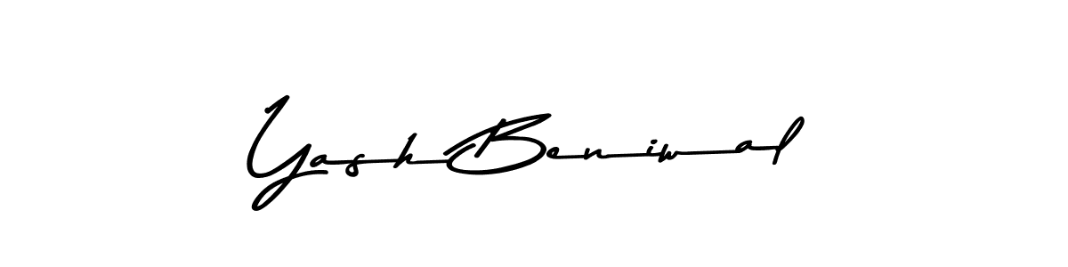Also we have Yash Beniwal name is the best signature style. Create professional handwritten signature collection using Asem Kandis PERSONAL USE autograph style. Yash Beniwal signature style 9 images and pictures png