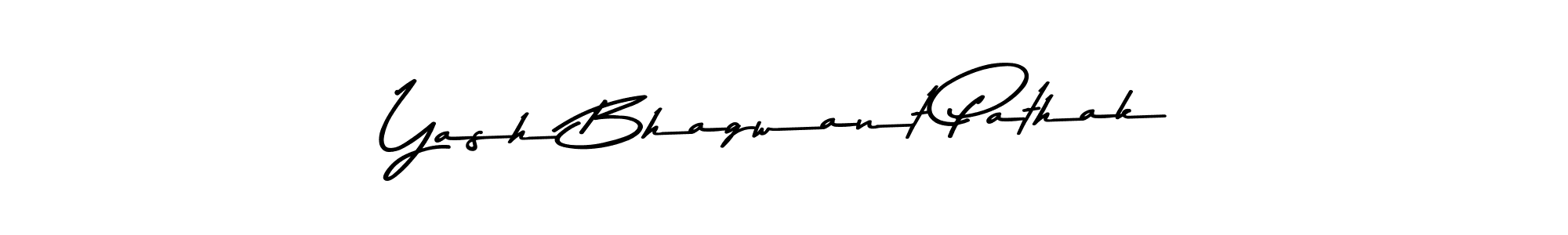 Design your own signature with our free online signature maker. With this signature software, you can create a handwritten (Asem Kandis PERSONAL USE) signature for name Yash Bhagwant Pathak. Yash Bhagwant Pathak signature style 9 images and pictures png