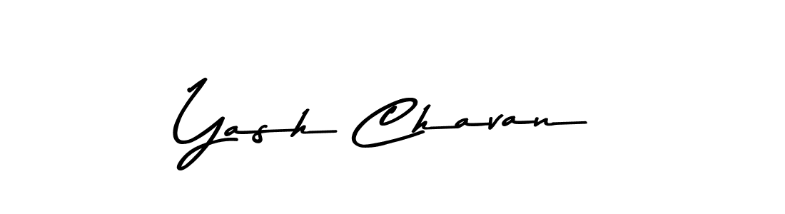 Design your own signature with our free online signature maker. With this signature software, you can create a handwritten (Asem Kandis PERSONAL USE) signature for name Yash Chavan. Yash Chavan signature style 9 images and pictures png