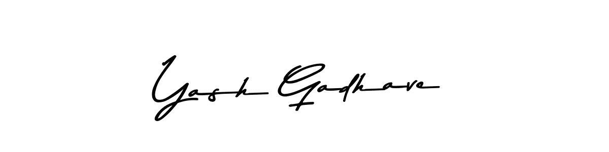 The best way (Asem Kandis PERSONAL USE) to make a short signature is to pick only two or three words in your name. The name Yash Gadhave include a total of six letters. For converting this name. Yash Gadhave signature style 9 images and pictures png