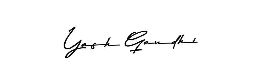 It looks lik you need a new signature style for name Yash Gandhi. Design unique handwritten (Asem Kandis PERSONAL USE) signature with our free signature maker in just a few clicks. Yash Gandhi signature style 9 images and pictures png