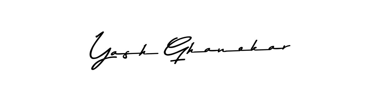 Make a beautiful signature design for name Yash Ghanekar. Use this online signature maker to create a handwritten signature for free. Yash Ghanekar signature style 9 images and pictures png