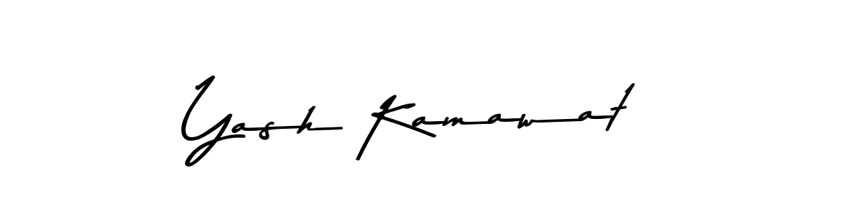 Make a beautiful signature design for name Yash Kamawat. Use this online signature maker to create a handwritten signature for free. Yash Kamawat signature style 9 images and pictures png