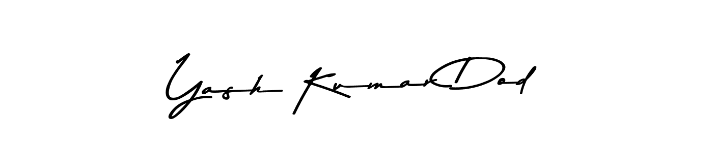 Also You can easily find your signature by using the search form. We will create Yash Kumar Dod name handwritten signature images for you free of cost using Asem Kandis PERSONAL USE sign style. Yash Kumar Dod signature style 9 images and pictures png
