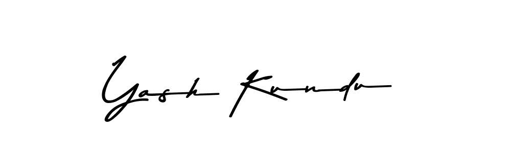 Yash Kundu stylish signature style. Best Handwritten Sign (Asem Kandis PERSONAL USE) for my name. Handwritten Signature Collection Ideas for my name Yash Kundu. Yash Kundu signature style 9 images and pictures png