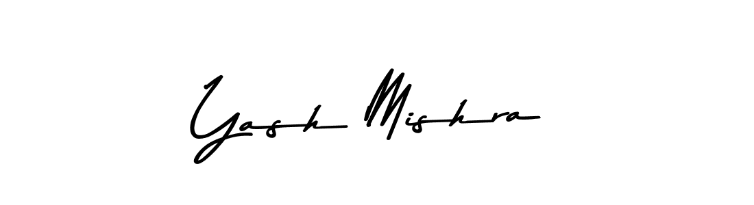 Yash Mishra stylish signature style. Best Handwritten Sign (Asem Kandis PERSONAL USE) for my name. Handwritten Signature Collection Ideas for my name Yash Mishra. Yash Mishra signature style 9 images and pictures png