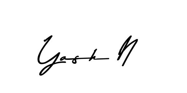 Once you've used our free online signature maker to create your best signature Asem Kandis PERSONAL USE style, it's time to enjoy all of the benefits that Yash N name signing documents. Yash N signature style 9 images and pictures png