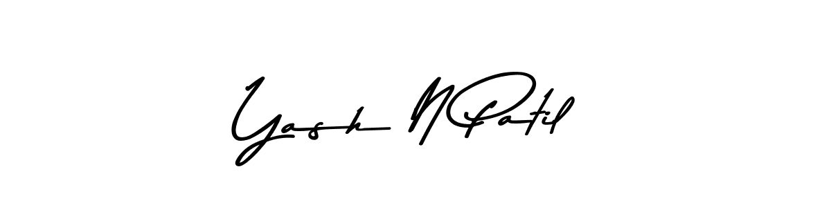 Make a beautiful signature design for name Yash N Patil. Use this online signature maker to create a handwritten signature for free. Yash N Patil signature style 9 images and pictures png