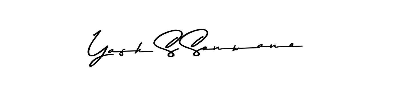 Make a beautiful signature design for name Yash S Sonwane. Use this online signature maker to create a handwritten signature for free. Yash S Sonwane signature style 9 images and pictures png