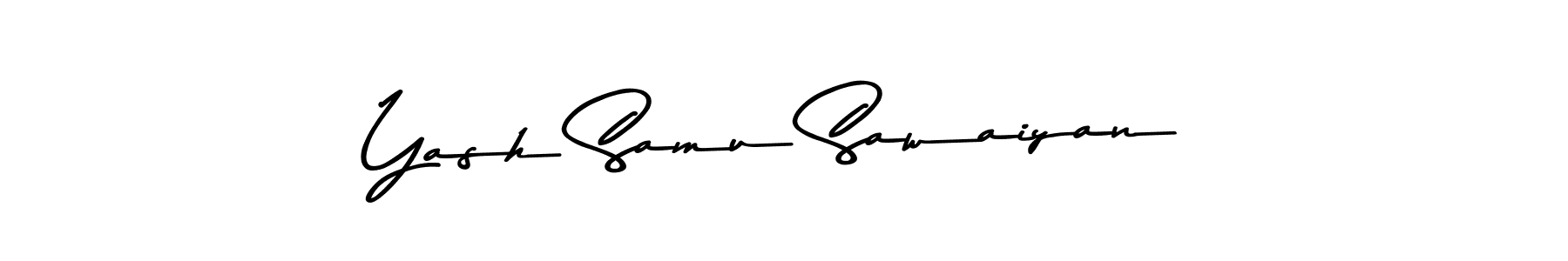 Also You can easily find your signature by using the search form. We will create Yash Samu Sawaiyan name handwritten signature images for you free of cost using Asem Kandis PERSONAL USE sign style. Yash Samu Sawaiyan signature style 9 images and pictures png