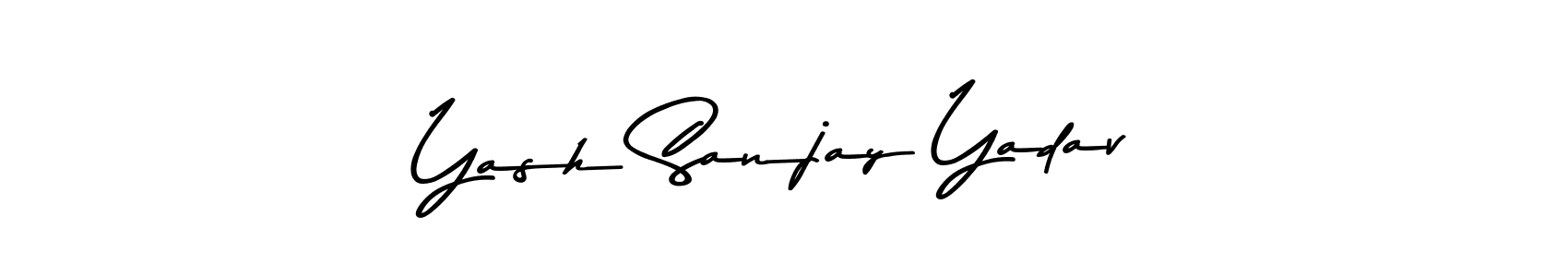 Here are the top 10 professional signature styles for the name Yash Sanjay Yadav. These are the best autograph styles you can use for your name. Yash Sanjay Yadav signature style 9 images and pictures png