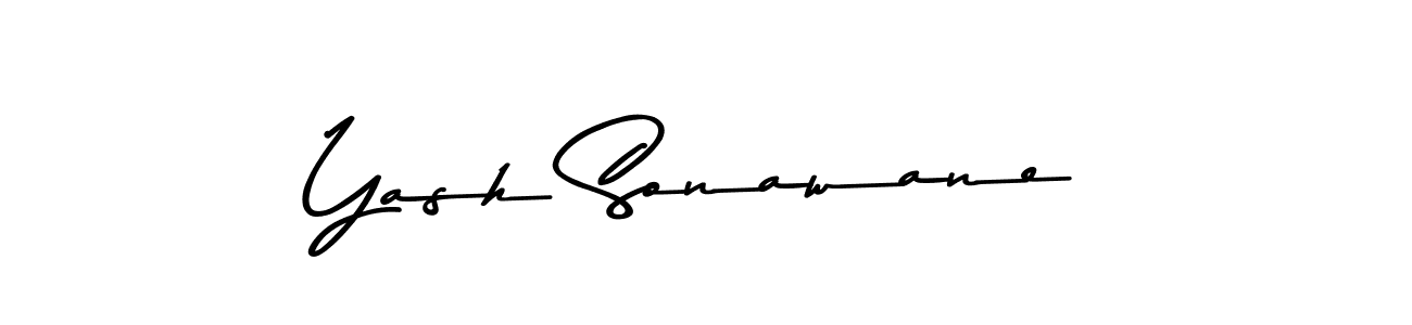 Here are the top 10 professional signature styles for the name Yash Sonawane. These are the best autograph styles you can use for your name. Yash Sonawane signature style 9 images and pictures png