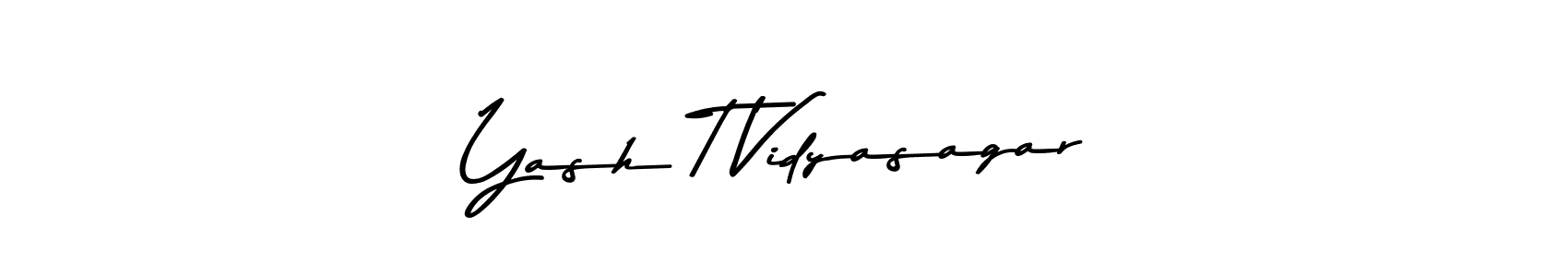 Make a short Yash T Vidyasagar signature style. Manage your documents anywhere anytime using Asem Kandis PERSONAL USE. Create and add eSignatures, submit forms, share and send files easily. Yash T Vidyasagar signature style 9 images and pictures png