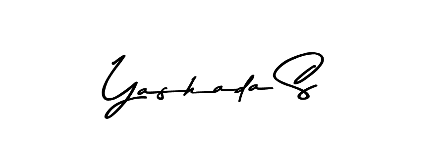 Design your own signature with our free online signature maker. With this signature software, you can create a handwritten (Asem Kandis PERSONAL USE) signature for name Yashada S. Yashada S signature style 9 images and pictures png