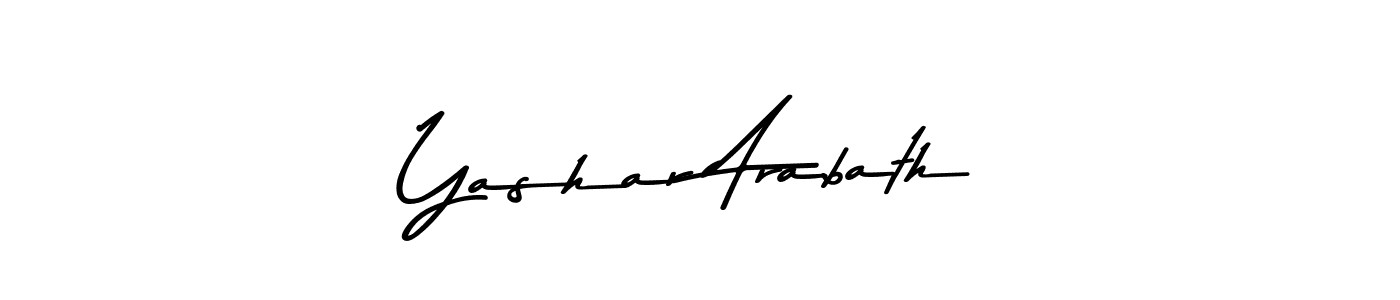 You can use this online signature creator to create a handwritten signature for the name Yashar Arabath. This is the best online autograph maker. Yashar Arabath signature style 9 images and pictures png