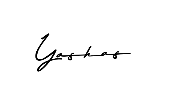 Yashas stylish signature style. Best Handwritten Sign (Asem Kandis PERSONAL USE) for my name. Handwritten Signature Collection Ideas for my name Yashas. Yashas signature style 9 images and pictures png