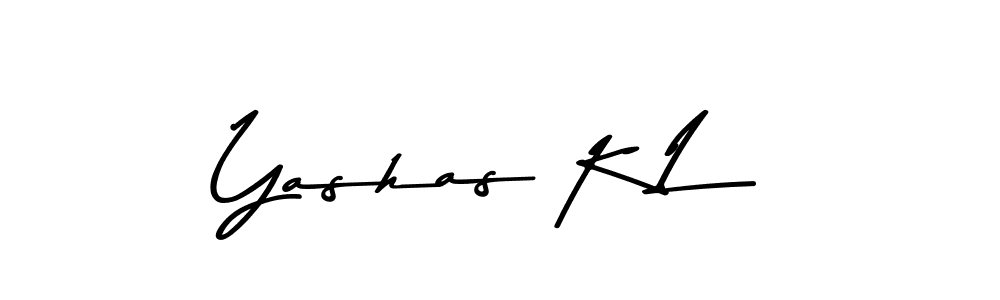 Once you've used our free online signature maker to create your best signature Asem Kandis PERSONAL USE style, it's time to enjoy all of the benefits that Yashas K L name signing documents. Yashas K L signature style 9 images and pictures png