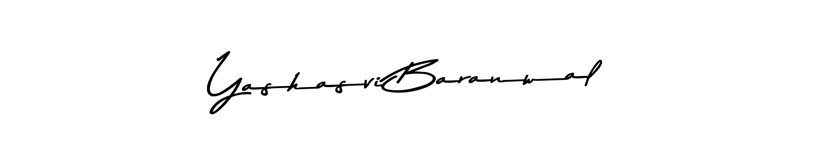 Yashasvi Baranwal stylish signature style. Best Handwritten Sign (Asem Kandis PERSONAL USE) for my name. Handwritten Signature Collection Ideas for my name Yashasvi Baranwal. Yashasvi Baranwal signature style 9 images and pictures png