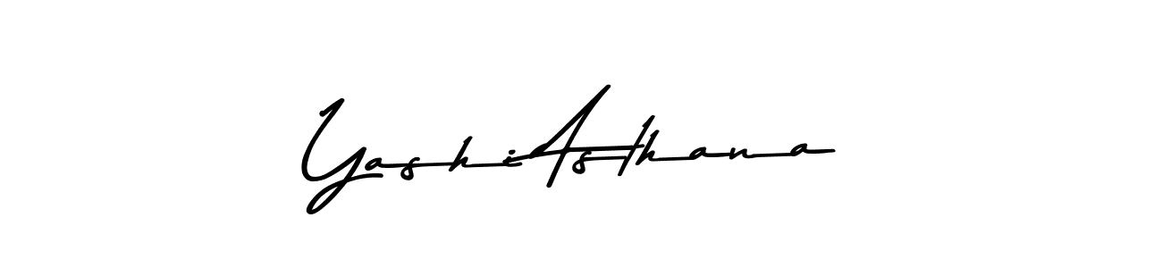 Similarly Asem Kandis PERSONAL USE is the best handwritten signature design. Signature creator online .You can use it as an online autograph creator for name Yashi Asthana. Yashi Asthana signature style 9 images and pictures png