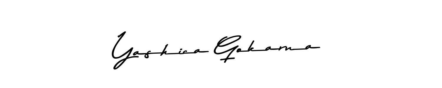 Once you've used our free online signature maker to create your best signature Asem Kandis PERSONAL USE style, it's time to enjoy all of the benefits that Yashica Gokarna name signing documents. Yashica Gokarna signature style 9 images and pictures png