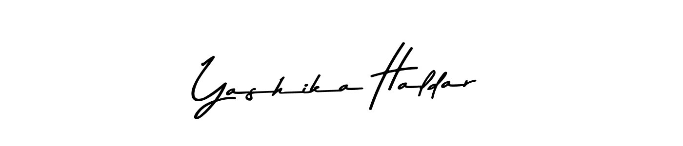 Asem Kandis PERSONAL USE is a professional signature style that is perfect for those who want to add a touch of class to their signature. It is also a great choice for those who want to make their signature more unique. Get Yashika Haldar name to fancy signature for free. Yashika Haldar signature style 9 images and pictures png