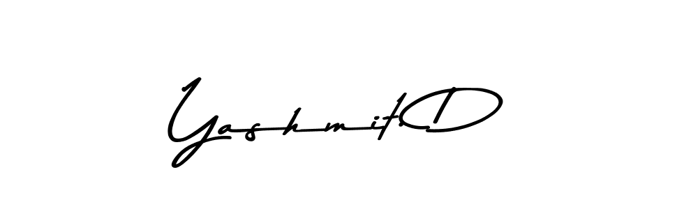 Similarly Asem Kandis PERSONAL USE is the best handwritten signature design. Signature creator online .You can use it as an online autograph creator for name Yashmit. D. Yashmit. D signature style 9 images and pictures png