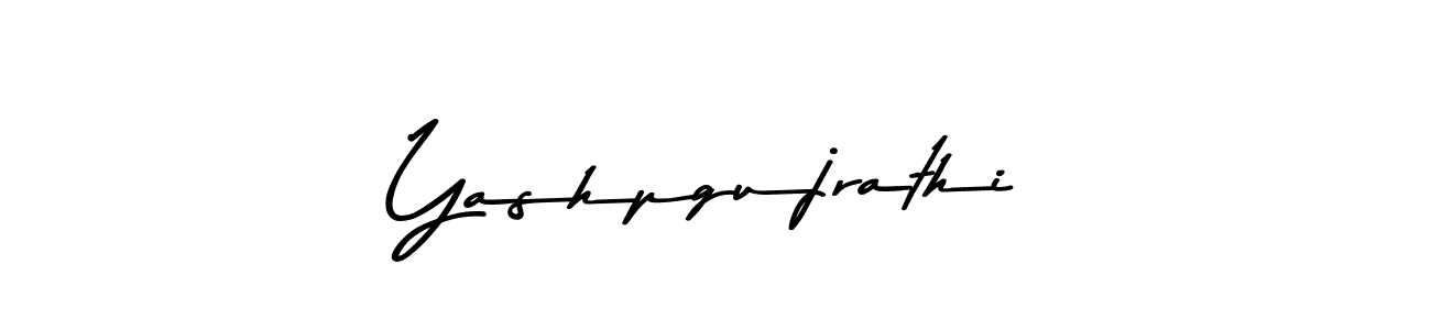 Design your own signature with our free online signature maker. With this signature software, you can create a handwritten (Asem Kandis PERSONAL USE) signature for name Yashpgujrathi. Yashpgujrathi signature style 9 images and pictures png