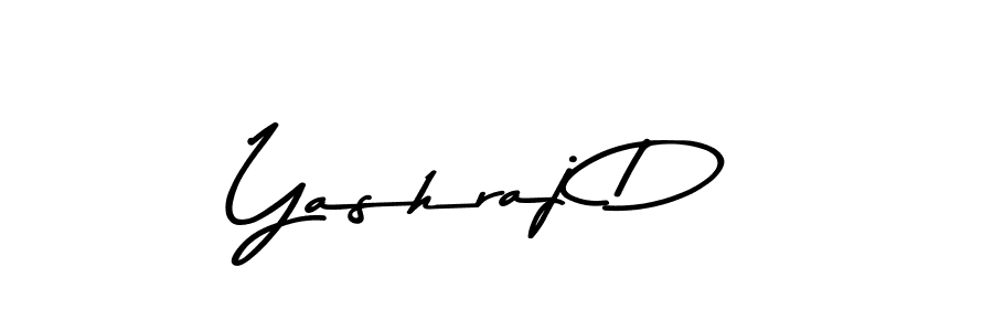 How to make Yashraj D signature? Asem Kandis PERSONAL USE is a professional autograph style. Create handwritten signature for Yashraj D name. Yashraj D signature style 9 images and pictures png