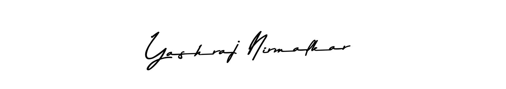 It looks lik you need a new signature style for name Yashraj Nirmalkar. Design unique handwritten (Asem Kandis PERSONAL USE) signature with our free signature maker in just a few clicks. Yashraj Nirmalkar signature style 9 images and pictures png