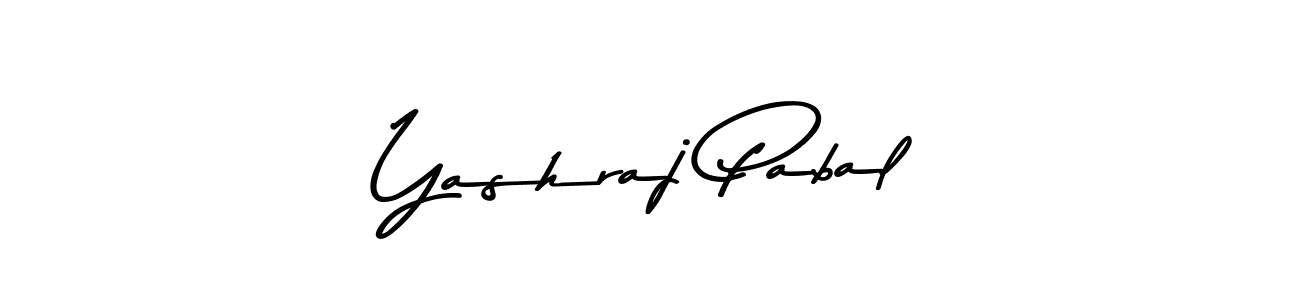 Here are the top 10 professional signature styles for the name Yashraj Pabal. These are the best autograph styles you can use for your name. Yashraj Pabal signature style 9 images and pictures png