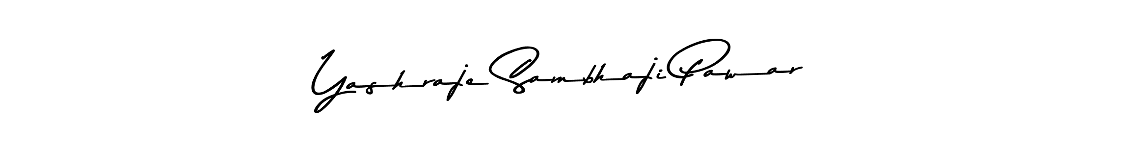 Create a beautiful signature design for name Yashraje Sambhaji Pawar. With this signature (Asem Kandis PERSONAL USE) fonts, you can make a handwritten signature for free. Yashraje Sambhaji Pawar signature style 9 images and pictures png