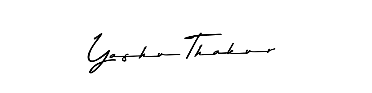 You can use this online signature creator to create a handwritten signature for the name Yashu Thakur. This is the best online autograph maker. Yashu Thakur signature style 9 images and pictures png