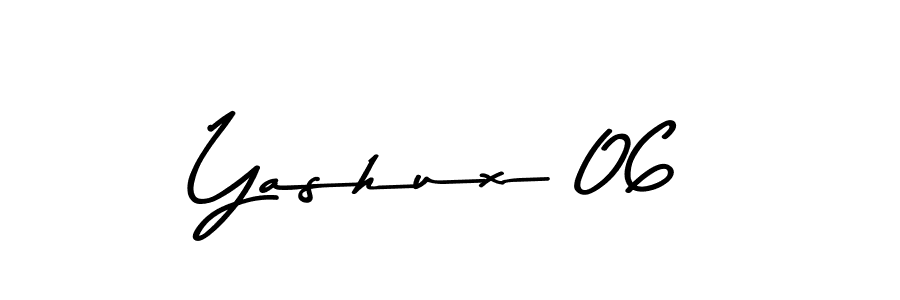 Also we have Yashux 06 name is the best signature style. Create professional handwritten signature collection using Asem Kandis PERSONAL USE autograph style. Yashux 06 signature style 9 images and pictures png