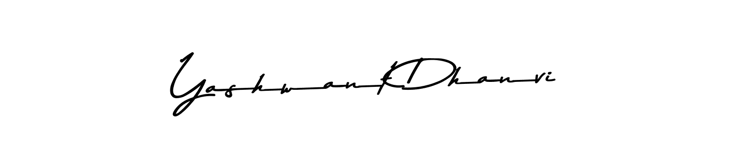 Yashwant Dhanvi stylish signature style. Best Handwritten Sign (Asem Kandis PERSONAL USE) for my name. Handwritten Signature Collection Ideas for my name Yashwant Dhanvi. Yashwant Dhanvi signature style 9 images and pictures png