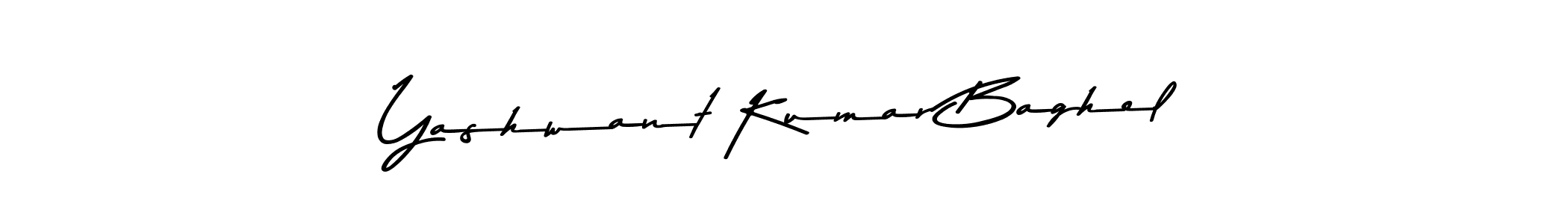 Make a beautiful signature design for name Yashwant Kumar Baghel. With this signature (Asem Kandis PERSONAL USE) style, you can create a handwritten signature for free. Yashwant Kumar Baghel signature style 9 images and pictures png