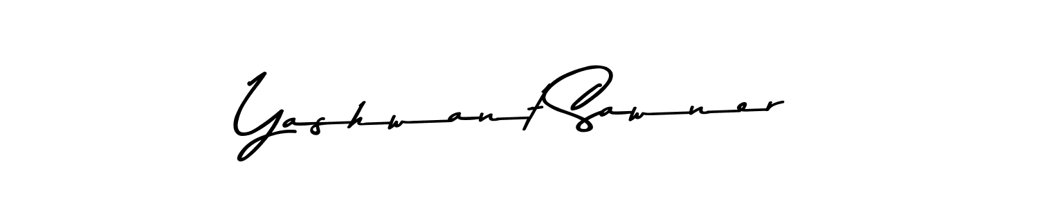 Also we have Yashwant Sawner name is the best signature style. Create professional handwritten signature collection using Asem Kandis PERSONAL USE autograph style. Yashwant Sawner signature style 9 images and pictures png