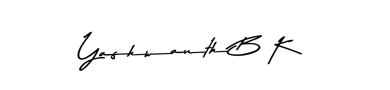 You should practise on your own different ways (Asem Kandis PERSONAL USE) to write your name (Yashwanth B K) in signature. don't let someone else do it for you. Yashwanth B K signature style 9 images and pictures png