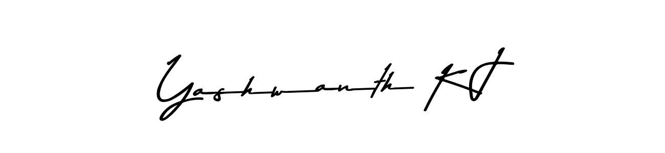 Asem Kandis PERSONAL USE is a professional signature style that is perfect for those who want to add a touch of class to their signature. It is also a great choice for those who want to make their signature more unique. Get Yashwanth K J name to fancy signature for free. Yashwanth K J signature style 9 images and pictures png