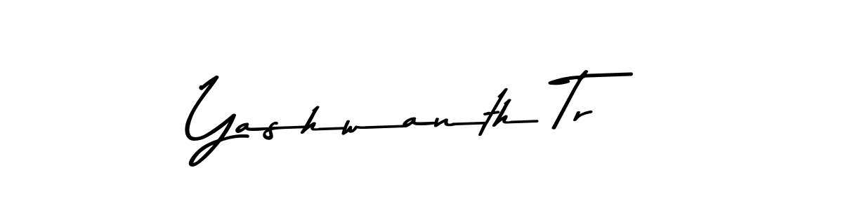 You should practise on your own different ways (Asem Kandis PERSONAL USE) to write your name (Yashwanth Tr) in signature. don't let someone else do it for you. Yashwanth Tr signature style 9 images and pictures png