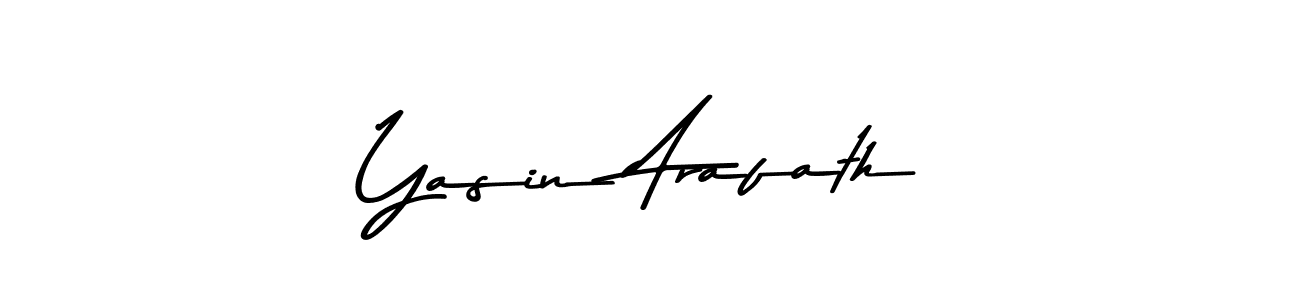 How to make Yasin Arafath signature? Asem Kandis PERSONAL USE is a professional autograph style. Create handwritten signature for Yasin Arafath name. Yasin Arafath signature style 9 images and pictures png