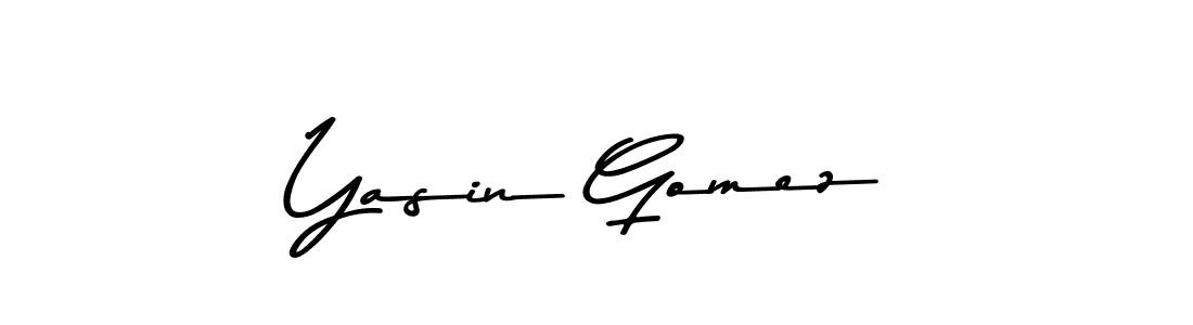 See photos of Yasin Gomez official signature by Spectra . Check more albums & portfolios. Read reviews & check more about Asem Kandis PERSONAL USE font. Yasin Gomez signature style 9 images and pictures png