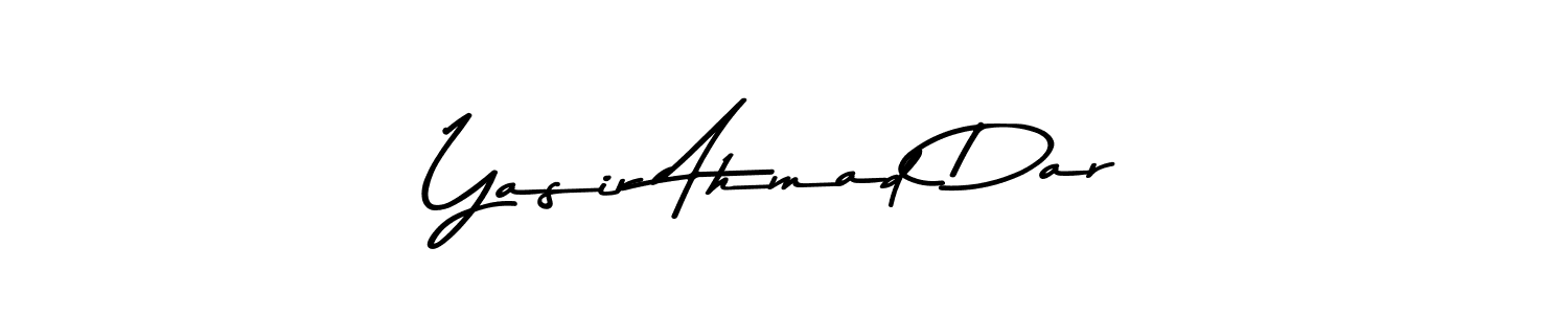 How to make Yasir Ahmad Dar signature? Asem Kandis PERSONAL USE is a professional autograph style. Create handwritten signature for Yasir Ahmad Dar name. Yasir Ahmad Dar signature style 9 images and pictures png