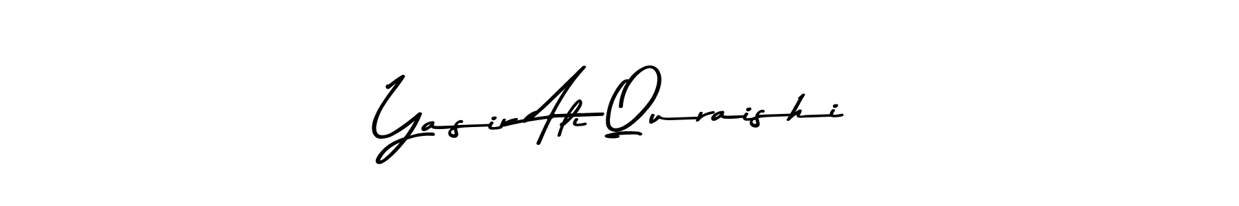 if you are searching for the best signature style for your name Yasir Ali Quraishi. so please give up your signature search. here we have designed multiple signature styles  using Asem Kandis PERSONAL USE. Yasir Ali Quraishi signature style 9 images and pictures png