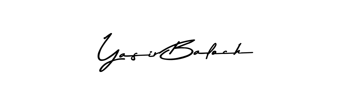 if you are searching for the best signature style for your name Yasir Baloch. so please give up your signature search. here we have designed multiple signature styles  using Asem Kandis PERSONAL USE. Yasir Baloch signature style 9 images and pictures png